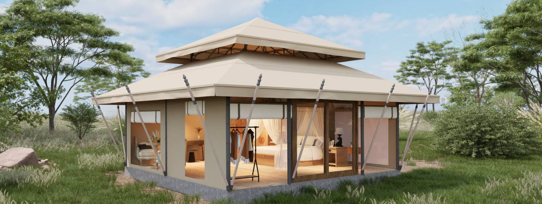 乾安县户外野奢帐篷